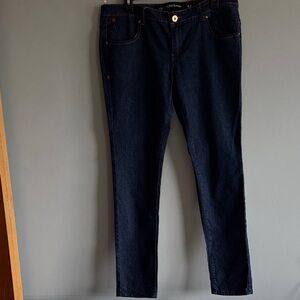 Women's Dark Blue Skinny Jeans